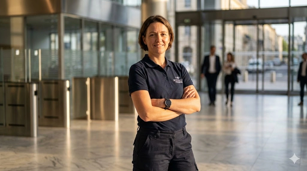 Chef d'entreprise confiant